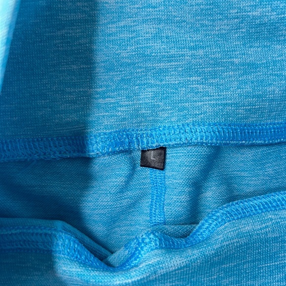 Alphalete Revival Shorts Cayman Blue Size Large EUC!! - Picture 3 of 4